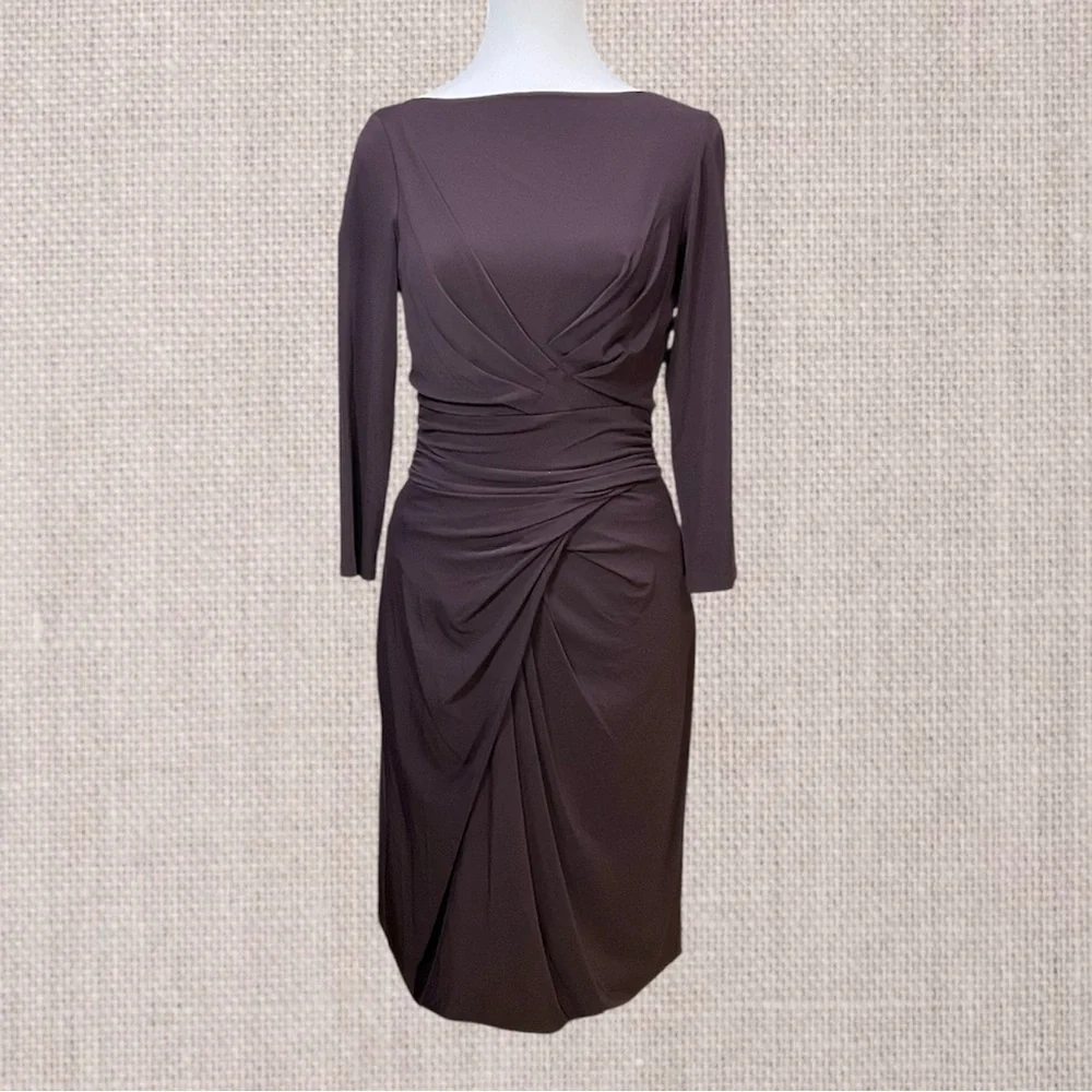 Max Mara Frisia Draped Jersey Dress Womens EU 40 / US 6 - Picture 1 of 7